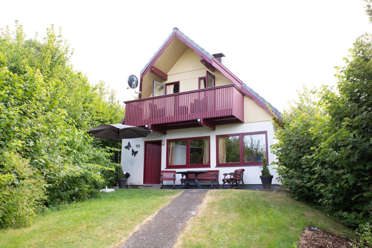 Ferienhaus "Schmetterling" Am See Im Bergland 키르하임 외부 사진