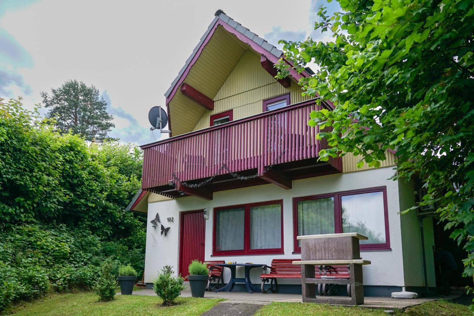 Ferienhaus "Schmetterling" Am See Im Bergland 키르하임 외부 사진