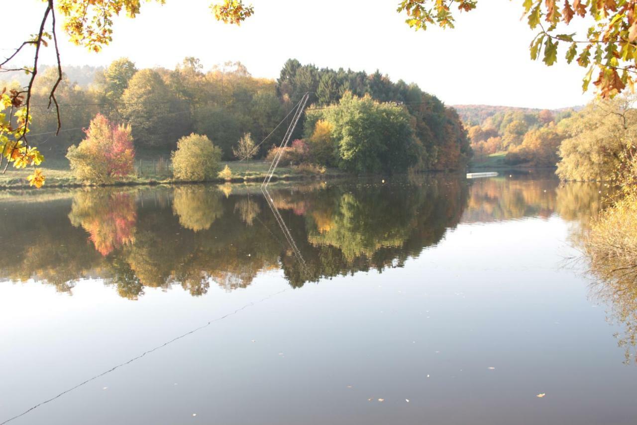 Ferienhaus "Schmetterling" Am See Im Bergland 키르하임 외부 사진